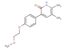 3-[4-(2-methoxyethoxy)phenyl]-5,6-dimethylpyridin-2(1H)-one