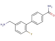 5'-(aminomethyl)-2'-fluorobiphenyl-4-carboxamide
