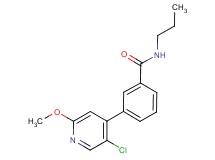 3-(5-chloro-2-methoxypyridin-4-yl)-N-propylbenzamide
