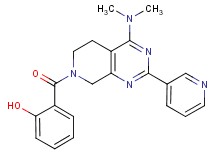 2-{[4-(dimethylamino)-2-(3-pyridinyl)-5,8-dihydropyrido[3,4-d]pyrimidin-7(6H)-yl]carbonyl}phenol