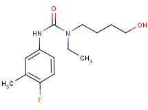 N-ethyl-N'-(4-fluoro-3-methylphenyl)-N-(4-hydroxybutyl)urea
