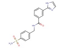 N-[4-(aminosulfonyl)benzyl]-3-(1H-imidazol-2-yl)benzamide