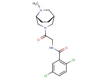 2,5-dichloro-N-{2-[(1R*,5R*)-6-methyl-3,6-diazabicyclo[3.2.2]non-3-yl]-2-oxoethyl}benzamide