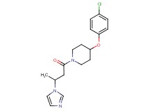 4-(4-chlorophenoxy)-1-[3-(1H-imidazol-1-yl)butanoyl]piperidine