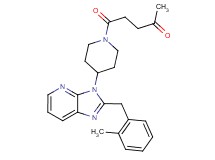 5-{4-[2-(2-methylbenzyl)-3H-imidazo[4,5-b]pyridin-3-yl]-1-piperidinyl}-5-oxo-2-pentanone