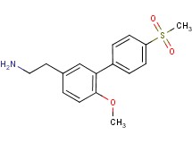 2-[6-methoxy-4'-(methylsulfonyl)biphenyl-3-yl]ethanamine