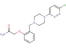 2-(2-{[4-(6-chloropyridazin-3-yl)piperazin-1-yl]methyl}phenoxy)acetamide