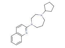 2-(4-cyclopentyl-1,4-diazepan-1-yl)quinoline