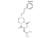 (3S,9aR)-3-isobutyl-8-(3-phenylpropyl)tetrahydro-2H-pyrazino[1,2-a]pyrazine-1,4(3H,6H)-dione