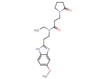 N-ethyl-N-[2-(5-methoxy-1H-benzimidazol-2-yl)ethyl]-3-(2-oxopyrrolidin-1-yl)propanamide