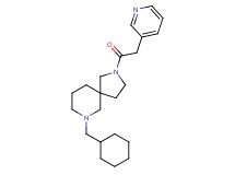 7-(cyclohexylmethyl)-2-(3-pyridinylacetyl)-2,7-diazaspiro[4.5]decane