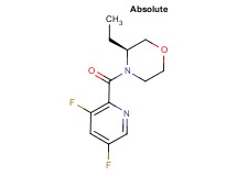 (3S)-4-[(3,5-difluoropyridin-2-yl)carbonyl]-3-ethylmorpholine