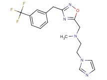 2-(1H-imidazol-1-yl)-N-methyl-N-({3-[3-(trifluoromethyl)benzyl]-1,2,4-oxadiazol-5-yl}methyl)ethanamine