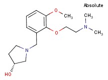 (3R)-1-{2-[2-(dimethylamino)ethoxy]-3-methoxybenzyl}pyrrolidin-3-ol