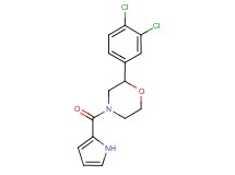 2-(3,4-dichlorophenyl)-4-(1H-pyrrol-2-ylcarbonyl)morpholine