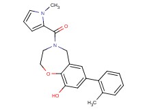 7-(2-methylphenyl)-4-[(1-methyl-1H-pyrrol-2-yl)carbonyl]-2,3,4,5-tetrahydro-1,4-benzoxazepin-9-ol