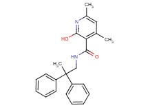 N-(2,2-diphenylpropyl)-2-hydroxy-4,6-dimethylnicotinamide