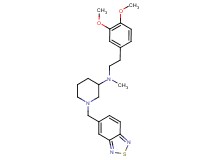 1-(2,1,3-benzothiadiazol-5-ylmethyl)-N-[2-(3,4-dimethoxyphenyl)ethyl]-N-methyl-3-piperidinamine