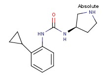 N-(2-cyclopropylphenyl)-N'-[(3R)-3-pyrrolidinyl]urea hydrochloride
