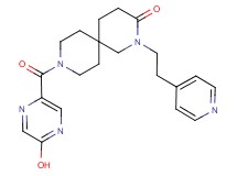 9-[(5-hydroxypyrazin-2-yl)carbonyl]-2-(2-pyridin-4-ylethyl)-2,9-diazaspiro[5.5]undecan-3-one