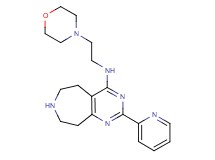 N-(2-morpholin-4-ylethyl)-2-pyridin-2-yl-6,7,8,9-tetrahydro-5H-pyrimido[4,5-d]azepin-4-amine