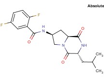 2,5-difluoro-N-[(3R,7S,8aS)-3-isobutyl-1,4-dioxooctahydropyrrolo[1,2-a]pyrazin-7-yl]benzamide
