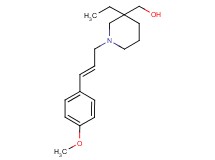 {3-ethyl-1-[(2E)-3-(4-methoxyphenyl)prop-2-en-1-yl]piperidin-3-yl}methanol