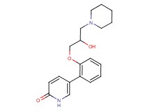 5-[2-(2-hydroxy-3-piperidin-1-ylpropoxy)phenyl]pyridin-2(1H)-one