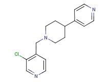 3-chloro-4-[(4-pyridin-4-ylpiperidin-1-yl)methyl]pyridine