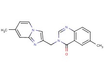 6-methyl-3-[(7-methylimidazo[1,2-a]pyridin-2-yl)methyl]quinazolin-4(3H)-one