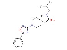 2-isobutyl-8-(5-phenyl-1,2,4-oxadiazol-3-yl)-2,8-diazaspiro[4.5]decan-3-one
