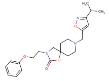 8-[(3-isopropylisoxazol-5-yl)methyl]-3-(2-phenoxyethyl)-1-oxa-3,8-diazaspiro[4.5]decan-2-one