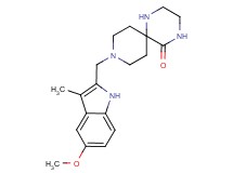 9-[(5-methoxy-3-methyl-1H-indol-2-yl)methyl]-1,4,9-triazaspiro[5.5]undecan-5-one
