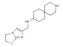 N-(2,3-dihydroimidazo[2,1-b][1,3]thiazol-6-ylmethyl)-3-azaspiro[5.5]undecan-9-amine