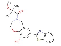 7-(1,3-benzothiazol-2-yl)-4-(2-methoxy-2-methylpropanoyl)-2,3,4,5-tetrahydro-1,4-benzoxazepin-9-ol