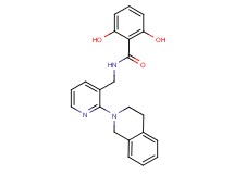 N-{[2-(3,4-dihydroisoquinolin-2(1H)-yl)pyridin-3-yl]methyl}-2,6-dihydroxybenzamide