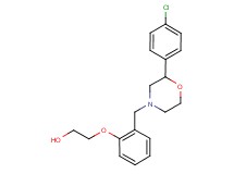 2-(2-{[2-(4-chlorophenyl)morpholin-4-yl]methyl}phenoxy)ethanol