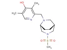 3,5-dimethyl-2-{[rel-(1R,5R)-3-(methylsulfonyl)-3,6-diazabicyclo[3.2.2]non-6-yl]methyl}-4-pyridinol