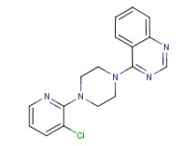 4-[4-(3-chloro-2-pyridinyl)-1-piperazinyl]quinazoline