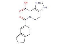 5-(2,3-dihydro-1H-inden-5-ylcarbonyl)-4,5,6,7-tetrahydro-1H-imidazo[4,5-c]pyridine-4-carboxylic acid