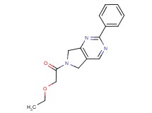 6-(ethoxyacetyl)-2-phenyl-6,7-dihydro-5H-pyrrolo[3,4-d]pyrimidine