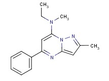 N-ethyl-N,2-dimethyl-5-phenylpyrazolo[1,5-a]pyrimidin-7-amine