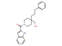 [1-(1H-indol-2-ylcarbonyl)-4-(3-phenylpropyl)piperidin-4-yl]methanol