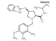 (4S)-4-(1H-benzimidazol-2-ylthio)-N-isopropyl-1-(4-methoxy-2,3-dimethylbenzyl)-L-prolinamide