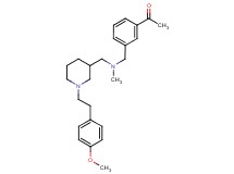 1-(3-{[({1-[2-(4-methoxyphenyl)ethyl]-3-piperidinyl}methyl)(methyl)amino]methyl}phenyl)ethanone
