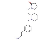 1-(2-{1-[3-(2-aminoethyl)benzyl]-2-piperidinyl}ethyl)-2-pyrrolidinone