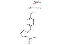 1-[4-(3-hydroxy-3-methylbutyl)benzyl]-L-prolinamide