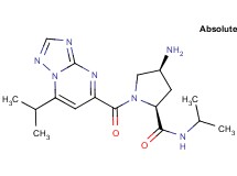 (4S)-4-amino-N-isopropyl-1-[(7-isopropyl[1,2,4]triazolo[1,5-a]pyrimidin-5-yl)carbonyl]-L-prolinamide