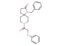 1-benzyl-8-(phenoxyacetyl)-1,8-diazaspiro[4.5]decan-2-one