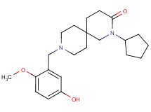 2-cyclopentyl-9-(5-hydroxy-2-methoxybenzyl)-2,9-diazaspiro[5.5]undecan-3-one
